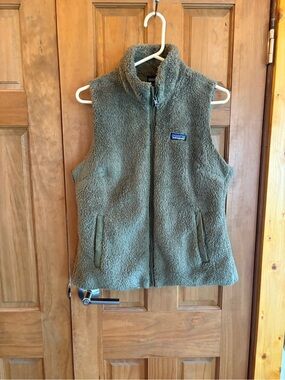 Patagonia Olive Green Sherpa Fleece Jacket